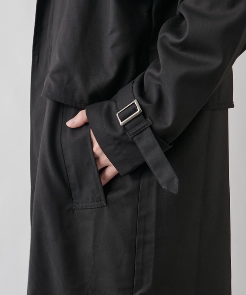 COLONY 2139（コロニートゥーワンスリーナイン）の「TRストームフラップコート（トレンチコート・メンズ・サックスブルー/ベージュ/ブラック・LARGE/MEDIUM）」の7枚目の写真