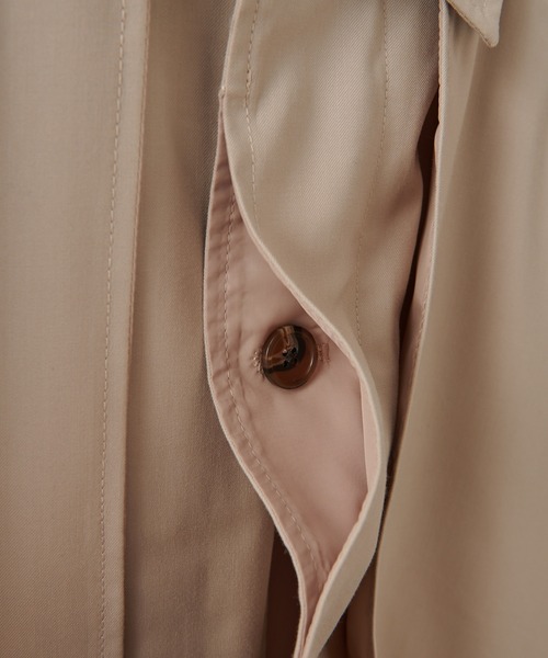 COLONY 2139（コロニートゥーワンスリーナイン）の「TRストームフラップコート（トレンチコート・メンズ・サックスブルー/ベージュ/ブラック・LARGE/MEDIUM）」の13枚目の写真