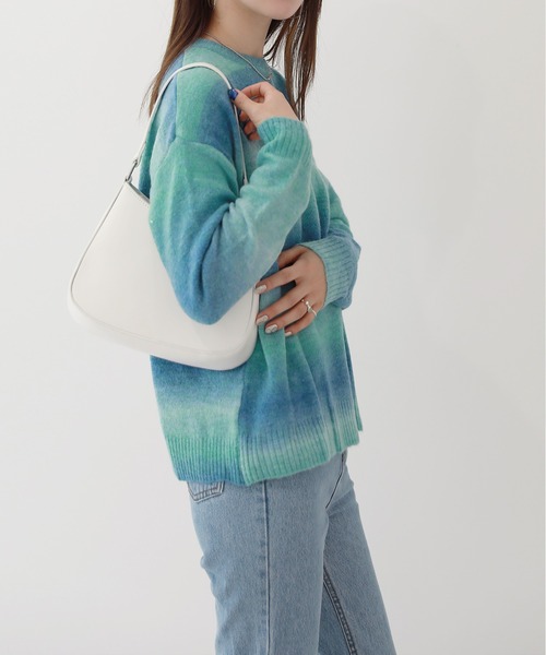 by muni:r（バイ ムニール）の「デイリーアンバランスミニバッグ（ショルダーバッグ・レディース・ブラック/ホワイト・FREE）」の14枚目の写真