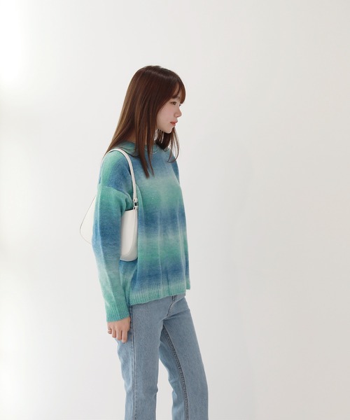 by muni:r（バイ ムニール）の「デイリーアンバランスミニバッグ（ショルダーバッグ・レディース・ブラック/ホワイト・FREE）」の17枚目の写真