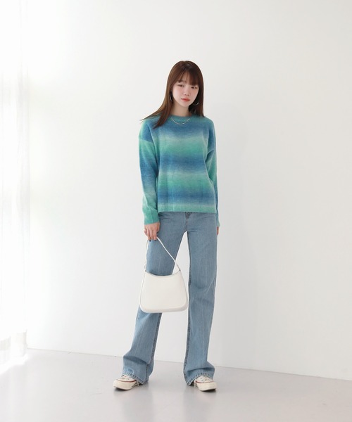 by muni:r（バイ ムニール）の「デイリーアンバランスミニバッグ（ショルダーバッグ・レディース・ブラック/ホワイト・FREE）」の18枚目の写真