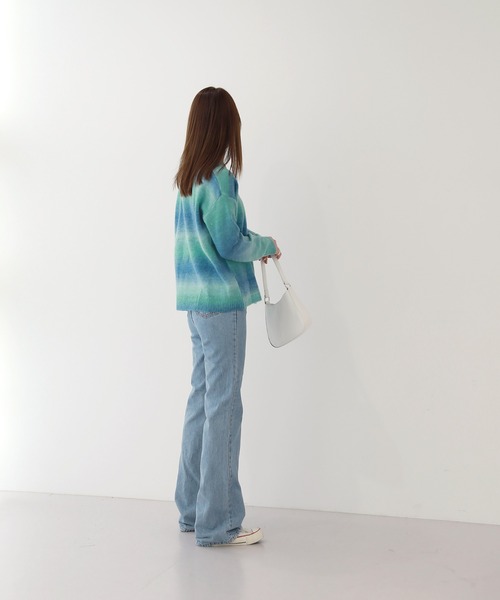 by muni:r（バイ ムニール）の「デイリーアンバランスミニバッグ（ショルダーバッグ・レディース・ブラック/ホワイト・FREE）」の21枚目の写真