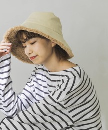 裏ボアバケットハット