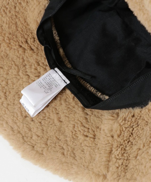 URBAN RESEARCH（アーバンリサーチ）の「裏ボアバケットハット（ハット・レディース・ライトベージュ/ブラック・-）」の9枚目の写真