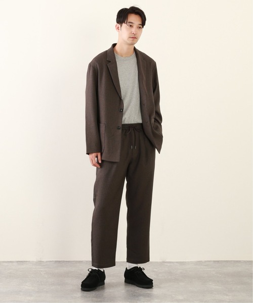 JOURNAL STANDARD relume（ジャーナルスタンダード　レリューム）の「TECH TWEED WASHABLE パンツ（その他パンツ・メンズ・ネイビー/ブラウン・SMALL/MEDIUM/LARGE）」の3枚目の写真