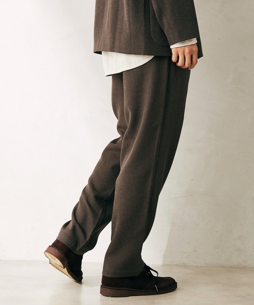 JOURNAL STANDARD relume（ジャーナルスタンダード　レリューム）の「TECH TWEED WASHABLE パンツ（その他パンツ・メンズ・ネイビー/ブラウン・SMALL/MEDIUM/LARGE）」の21枚目の写真