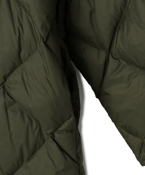 N.O.R.C（ノーク）の「キルティングロングダウン（ダウンジャケット/コート・レディース・ブラック/カーキ・S/M/L）」の10枚目の写真