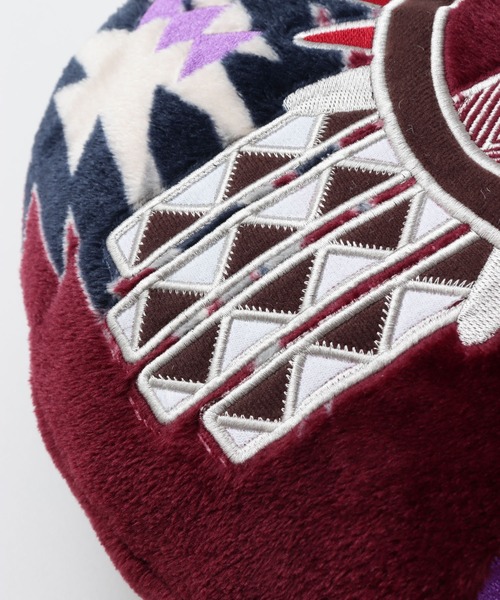 チャイハネ（チャイハネ）の「【チャイハネ】ノマディックラウンドクッション（クッション/クッションカバー・レディース・ベージュ/レッド/ターコイズブルー/グリーン・FREE）」の14枚目の写真