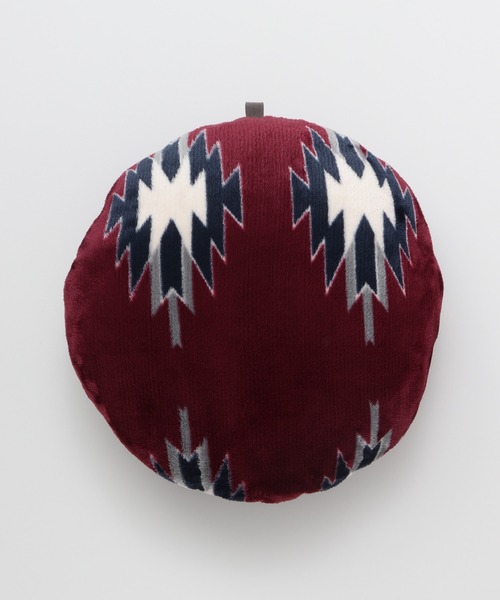 チャイハネ（チャイハネ）の「【チャイハネ】ノマディックラウンドクッション（クッション/クッションカバー・レディース・ベージュ/レッド/ターコイズブルー/グリーン・FREE）」の6枚目の写真