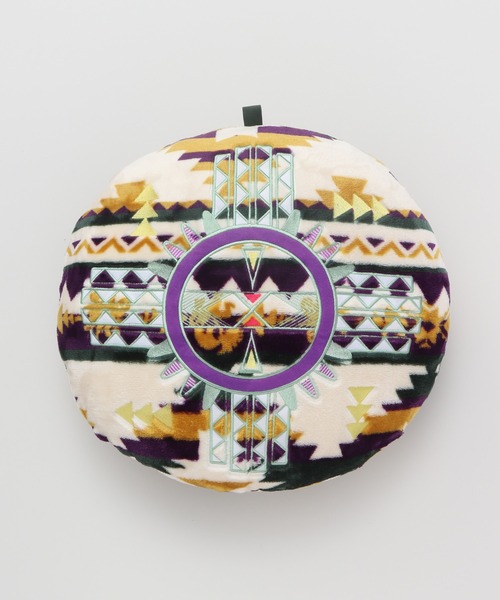 チャイハネ（チャイハネ）の「【チャイハネ】ノマディックラウンドクッション（クッション/クッションカバー・レディース・ベージュ/レッド/ターコイズブルー/グリーン・FREE）」の21枚目の写真