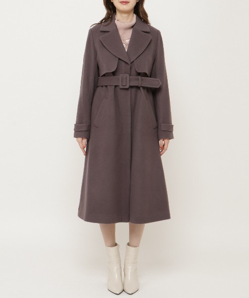 ウィルセレクション ウール100ロングチェスターコート M ウィルセレクション ウール100ロングチェスターコート M - メルカリ