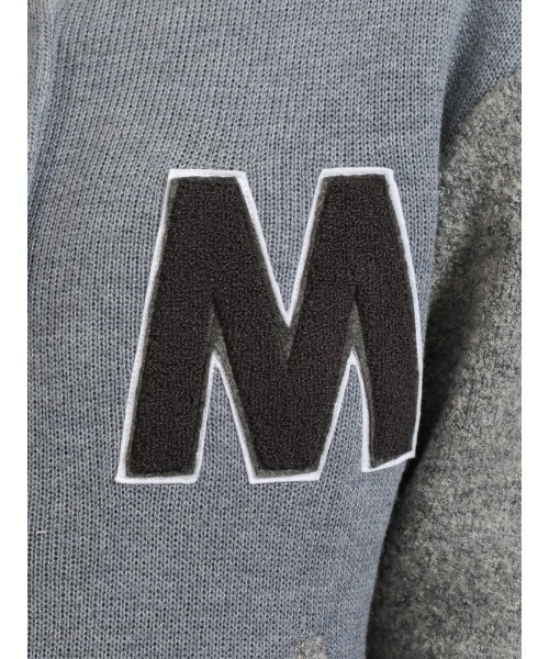 McGREGOR（マックレガー）の「スタジャン風ニット（カーディガン/ボレロ・レディース・ブラウン/グレー・M/L）」の9枚目の写真