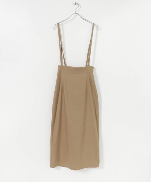 SENSE OF PLACE by URBAN RESEARCH（センスオブプレイスバイアーバンリサーチ）の「『TALLサイズあり』ストレッチサスツキハイウエストスカート（スカート・レディース・オレンジ/アイボリー/ベージュ/ブラック/ブラウン・TALL/X-SMALL/MEDIUM/SMALL）」の22枚目の写真