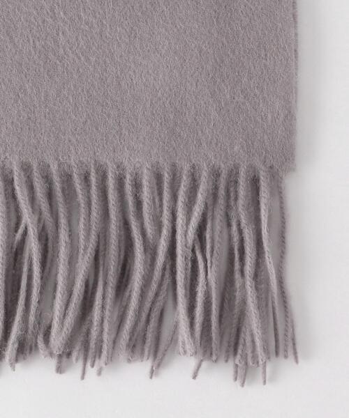 closet story（クローゼットストーリー）の「＜closet story（クローゼットストーリー）＞ウールカシミヤ ストール 21F（ストール/ショール・レディース・ブラック/ベージュ/ピンク/イエロー・FREE）」の5枚目の写真