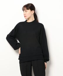 ボリュームスリーブハイネックニット