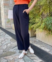 Meli rich | センタープレスカラーパンツ(スラックス)
