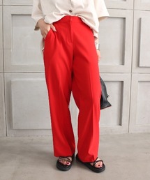 Meli rich | センタープレスカラーパンツ(スラックス)