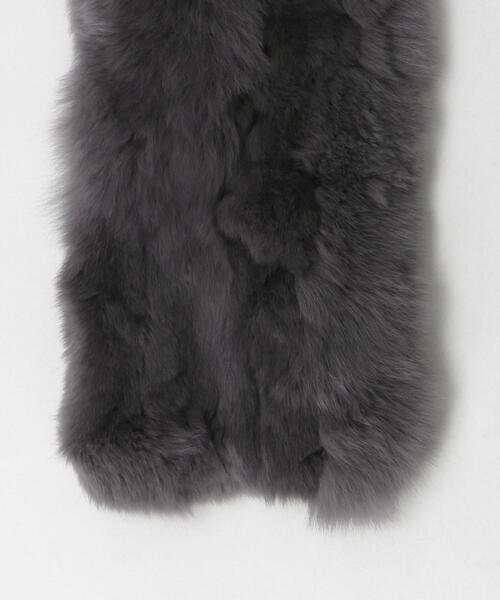 closet story（クローゼットストーリー）の「＜closet story（クローゼットストーリー）＞レッキス マフラー（マフラー・レディース・ダークグレー/モカ/ライトグレー・FREE）」の5枚目の写真