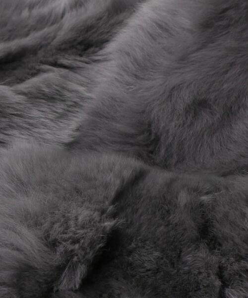 closet story（クローゼットストーリー）の「＜closet story（クローゼットストーリー）＞レッキス マフラー（マフラー・レディース・ダークグレー/モカ/ライトグレー・FREE）」の7枚目の写真