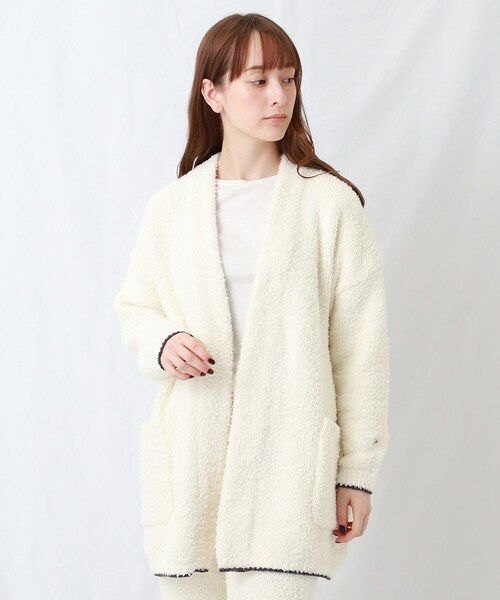 Life もこもこニットカーディガン Life もこもこニットカーディガン