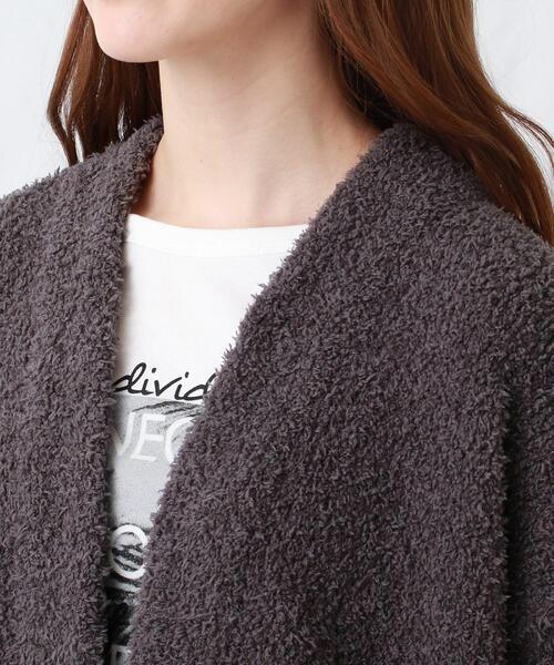 Life もこもこニットカーディガン Life もこもこニットカーディガン