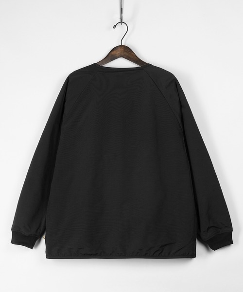 gym master（ジムマスター）の「【gym master/ジムマスター】リバーシブル ノーカラーボアジャケット/タスロンノーカラーJKT/防風（ノーカラージャケット・メンズ・ブラック/ベージュ/その他1/その他・M/L/XL/S）」の15枚目の写真