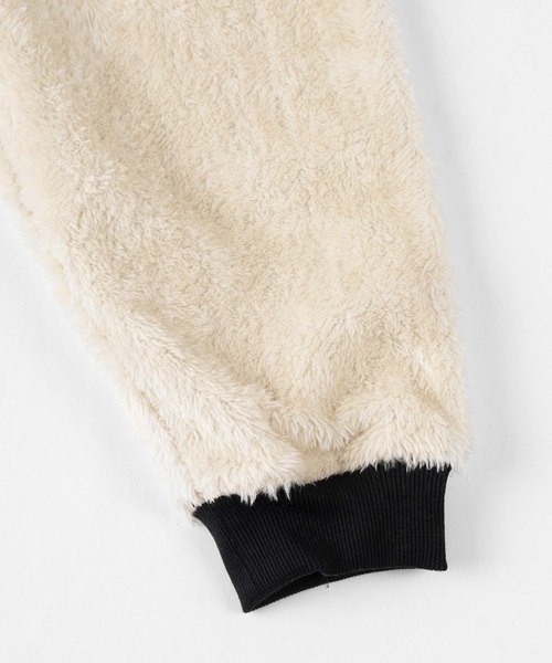 gym master（ジムマスター）の「【gym master/ジムマスター】リバーシブル ノーカラーボアジャケット/タスロンノーカラーJKT/防風（ノーカラージャケット・メンズ・ブラック/ベージュ/その他1/その他・M/L/XL/S）」の8枚目の写真