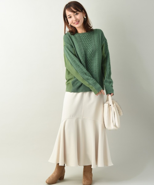 INTERPLANET(インタープラネット)の「マーメイドスカート(スカート・レディース・ピンク/ブルー/アイボリー・FREE)」の10枚目の写真