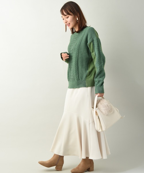 INTERPLANET(インタープラネット)の「マーメイドスカート(スカート・レディース・ピンク/ブルー/アイボリー・FREE)」の11枚目の写真