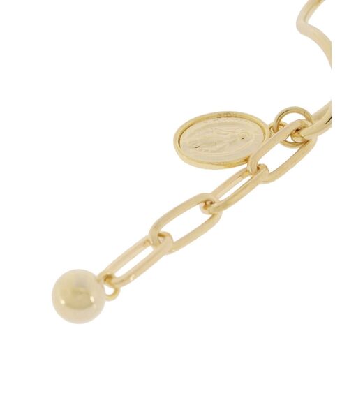 GYDA（ジェイダ）の「チェーンデザインピアス（ピアス（両耳用）・レディース・シルバー/ゴールド・FREE）」の12枚目の写真