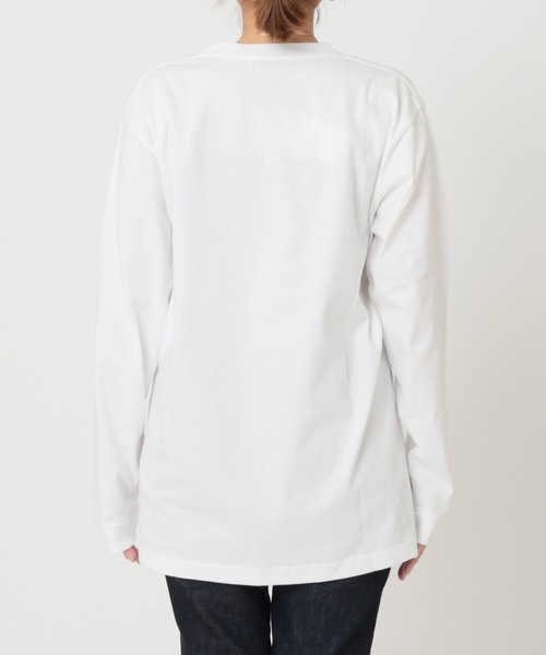 JOURNAL STANDARD（ジャーナルスタンダード）の「TRIBECA ロングスリーブTシャツ◆（Tシャツ/カットソー・レディース・グレー/ホワイト・FREE）」の11枚目の写真