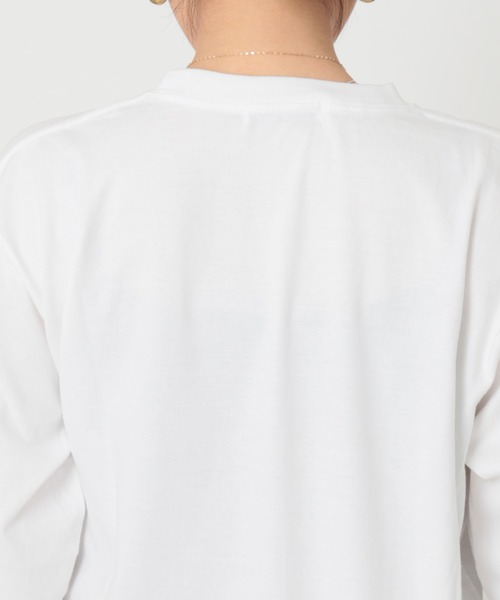 JOURNAL STANDARD（ジャーナルスタンダード）の「TRIBECA ロングスリーブTシャツ◆（Tシャツ/カットソー・レディース・グレー/ホワイト・FREE）」の13枚目の写真