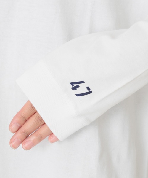 JOURNAL STANDARD（ジャーナルスタンダード）の「TRIBECA ロングスリーブTシャツ◆（Tシャツ/カットソー・レディース・グレー/ホワイト・FREE）」の17枚目の写真