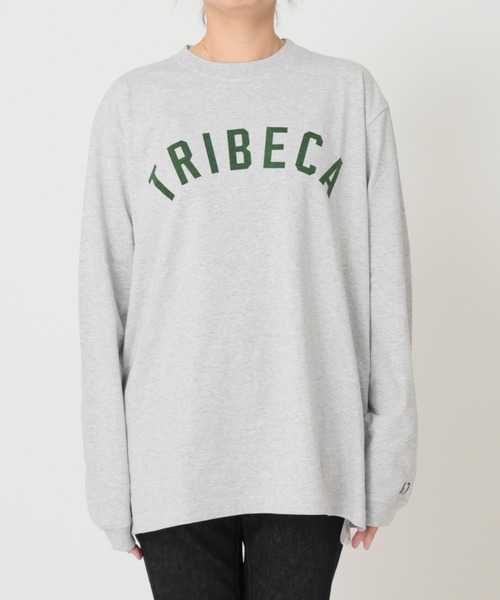 JOURNAL STANDARD（ジャーナルスタンダード）の「TRIBECA ロングスリーブTシャツ◆（Tシャツ/カットソー・レディース・グレー/ホワイト・FREE）」の21枚目の写真