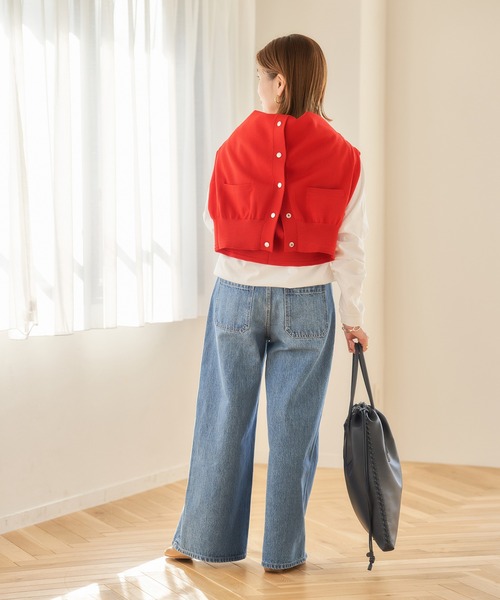 JOURNAL STANDARD（ジャーナルスタンダード）の「TRIBECA ロングスリーブTシャツ◆（Tシャツ/カットソー・レディース・グレー/ホワイト・FREE）」の6枚目の写真