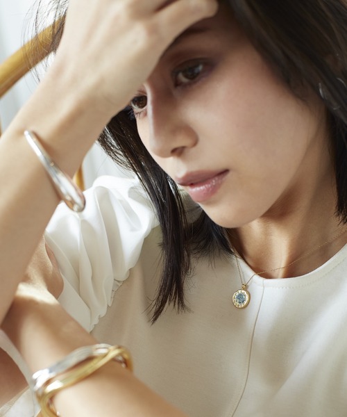 Nothing And Others(ナッシングアンドアザーズ)の「「Nothing And Others/ナッシングアンドアザーズ」Diagonalpoint Bangle(バングル/リストバンド・レディース・シルバー・FREE)」の14枚目の写真