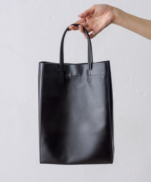 【牛革】口元スタッズトートバッグ　Sサイズ