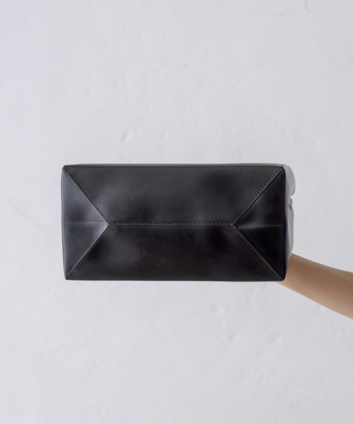 【牛革】口元スタッズトートバッグ　Sサイズ