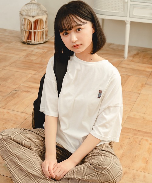 Cham.（チャム）の「チャムベアＴ（Tシャツ/カットソー・レディース・ホワイト・FREE）」の8枚目の写真