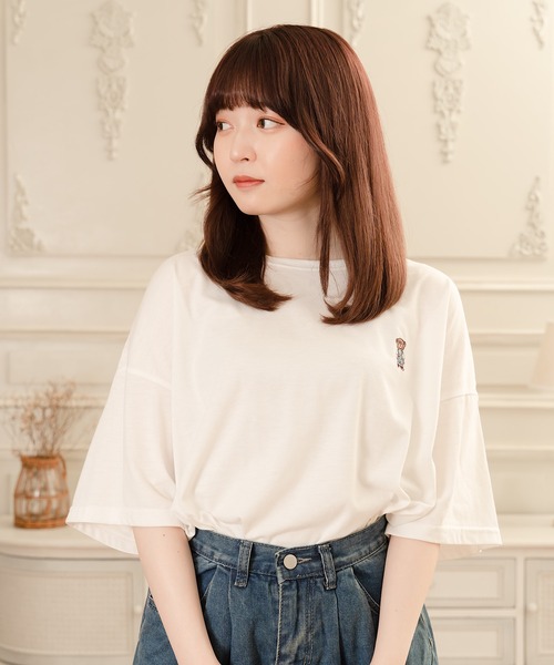 Cham.（チャム）の「チャムベアＴ（Tシャツ/カットソー・レディース・ホワイト・FREE）」の12枚目の写真