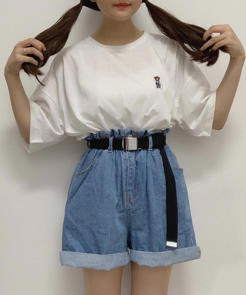 Cham.（チャム）の「チャムベアＴ（Tシャツ/カットソー・レディース・ホワイト・FREE）」の16枚目の写真