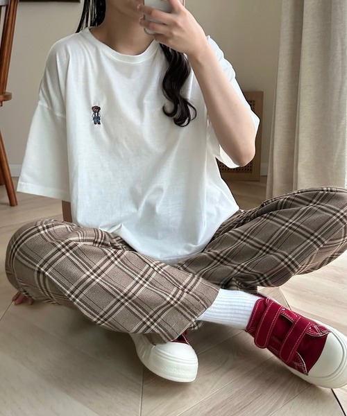 Cham.（チャム）の「チャムベアＴ（Tシャツ/カットソー・レディース・ホワイト・FREE）」の14枚目の写真