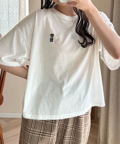 Cham.（チャム）の「チャムベアＴ（Tシャツ/カットソー・レディース・ホワイト・FREE）」の17枚目の写真