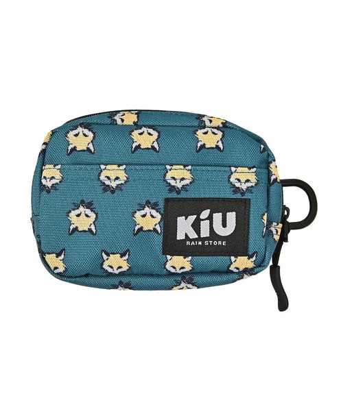 KiU（キウ）の「ウォーターリペレント ポーチM（ポーチ・レディース・カモフラージュ/ホワイト×ブルー/ホワイト系その他/ブラック系その他/その他10/ゼブラ/アニマル/カラフル/レッド系その他/ブルー系その他/ブラック/マルチ/ブラック×カーキ/ブラウン/ブルーグリーン/イエロー/タイガーカモ/ブラック系その他2/ベージュ系その他/レオパード/ブルー系その他2/ネイビー系/ダークグリーン系/ブルー系その他3・FREE）」の11枚目の写真