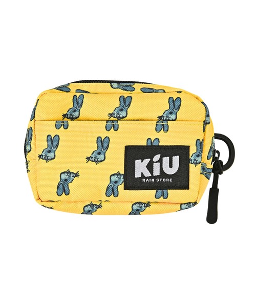 KiU（キウ）の「ウォーターリペレント ポーチM（ポーチ・レディース・カモフラージュ/ホワイト×ブルー/ホワイト系その他/ブラック系その他/その他10/ゼブラ/アニマル/カラフル/レッド系その他/ブルー系その他/ブラック/マルチ/ブラック×カーキ/ブラウン/ブルーグリーン/イエロー/タイガーカモ/ブラック系その他2/ベージュ系その他/レオパード/ブルー系その他2/ネイビー系/ダークグリーン系/ブルー系その他3・FREE）」の15枚目の写真