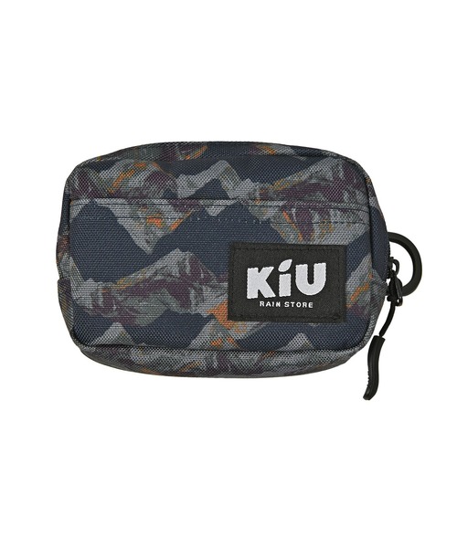 KiU（キウ）の「ウォーターリペレント ポーチM（ポーチ・レディース・カモフラージュ/ホワイト×ブルー/ホワイト系その他/ブラック系その他/その他10/ゼブラ/アニマル/カラフル/レッド系その他/ブルー系その他/ブラック/マルチ/ブラック×カーキ/ブラウン/ブルーグリーン/イエロー/タイガーカモ/ブラック系その他2/ベージュ系その他/レオパード/ブルー系その他2/ネイビー系/ダークグリーン系/ブルー系その他3・FREE）」の6枚目の写真