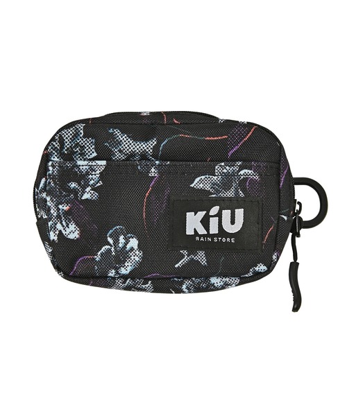 KiU（キウ）の「ウォーターリペレント ポーチM（ポーチ・レディース・カモフラージュ/ホワイト×ブルー/ホワイト系その他/ブラック系その他/その他10/ゼブラ/アニマル/カラフル/レッド系その他/ブルー系その他/ブラック/マルチ/ブラック×カーキ/ブラウン/ブルーグリーン/イエロー/タイガーカモ/ブラック系その他2/ベージュ系その他/レオパード/ブルー系その他2/ネイビー系/ダークグリーン系/ブルー系その他3・FREE）」の7枚目の写真