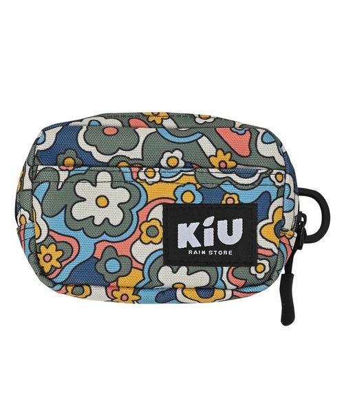 KiU（キウ）の「ウォーターリペレント ポーチM（ポーチ・レディース・カモフラージュ/ホワイト×ブルー/ホワイト系その他/ブラック系その他/その他10/ゼブラ/アニマル/カラフル/レッド系その他/ブルー系その他/ブラック/マルチ/ブラック×カーキ/ブラウン/ブルーグリーン/イエロー/タイガーカモ/ブラック系その他2/ベージュ系その他/レオパード/ブルー系その他2/ネイビー系/ダークグリーン系/ブルー系その他3・FREE）」の12枚目の写真