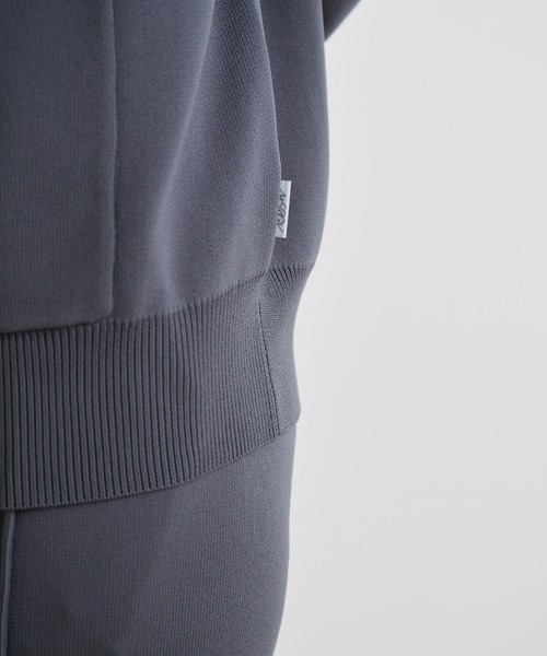 NERGY（ナージー）の「【動けるニット】リブパーカー（ニット/セーター・レディース・チャコールグレー/オフホワイト/ミント・FREE）」の17枚目の写真