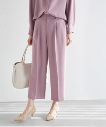 ROPE' PICNIC | 【セットアップ対応】クロップド丈タックワイドパンツ(その他パンツ)